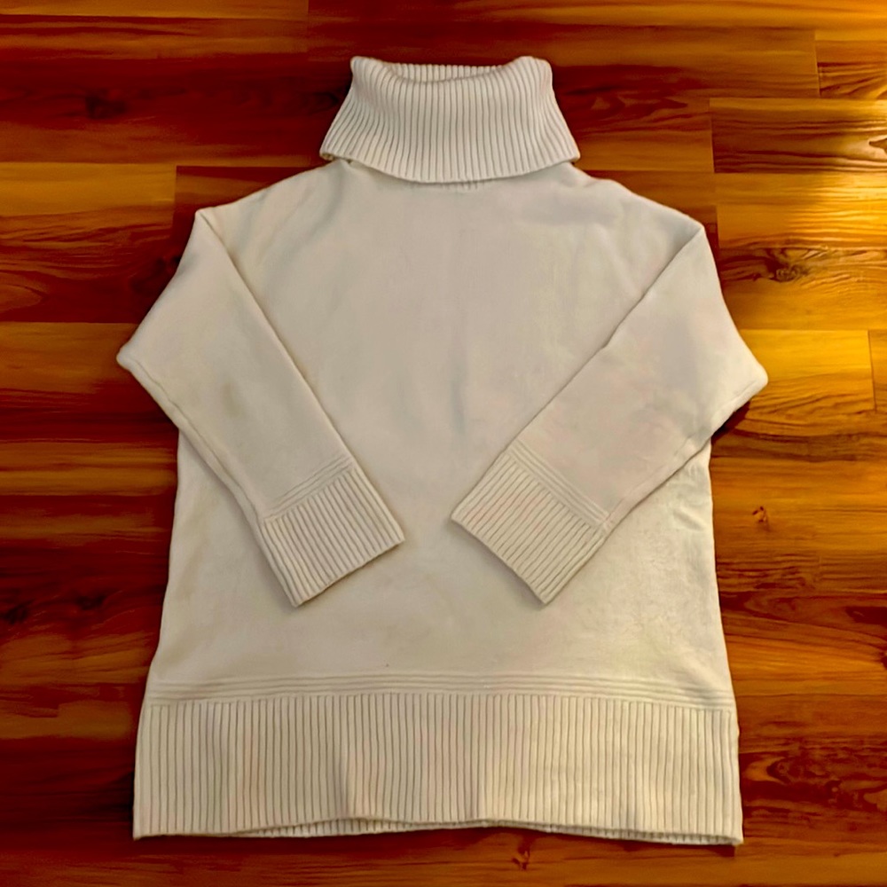 Lux Wool Blend Mango Donatelo turtleneck Sweater - Large